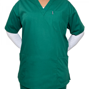 Hunter Green Scrubs - Medical Scrub Set (Top & Pant)