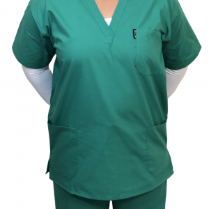 Jade Green Scrubs - Medical Scrub Set (Top & Pant)