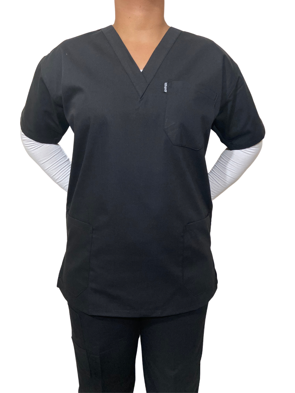 Black Scrubs – Medical Scrub Set (Top & Pant) – Angielyns Collections –  Medical Scrubs, Uniforms